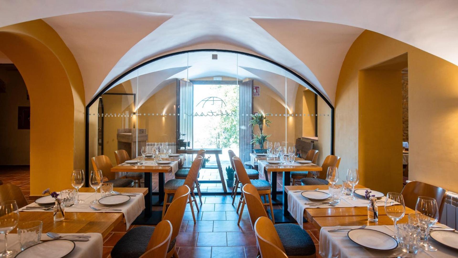 Abbatissa Hotel Restaurant Sant Joan de les Abadesses Esterno foto